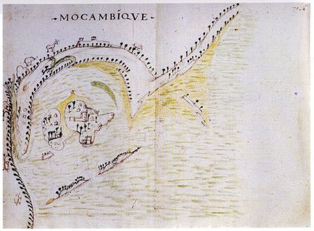 Moçambique 1538 by de Castro.