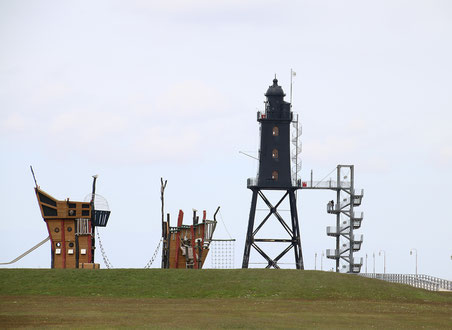 Bild: Leuchtturm Obereversand