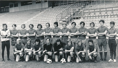 Mannschaftsfoto Saison 1973/74 (Foto: 1. FC Kaiserslautern)