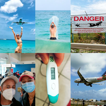 Weltreise, Corona, Pandemie, Maske tragen, Gefährlich, Rahmenbedigungen, Reisen, Curacao, St. Maartin, Fieber Messen, Preise, PCR-Test, Schnelltest, Organsisation