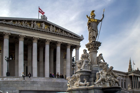 Parlament in Wien