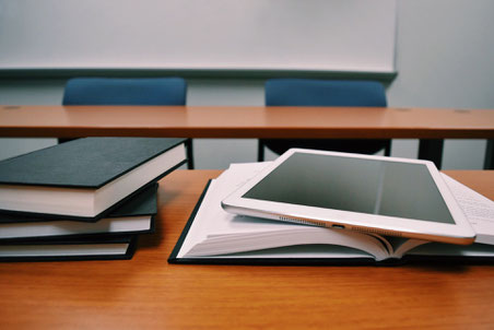 Tablet and Books