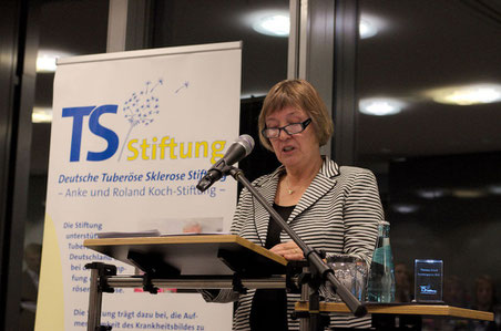 Begrüßung durch die Vorsitzende des Stiftungsvorstandes, Anke Koch. Foto: Galina Görl