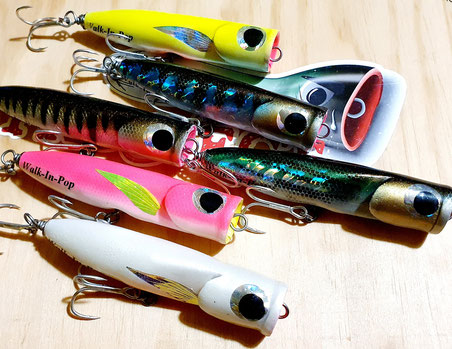 #projectlures #woodenlures #customlures #handmadelures #poppers #pescaspinning #lures 