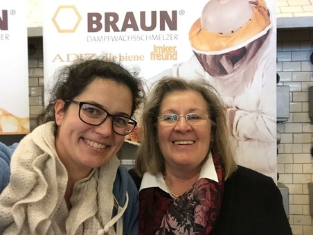 Johanna Jäger und Hannelore Braun.