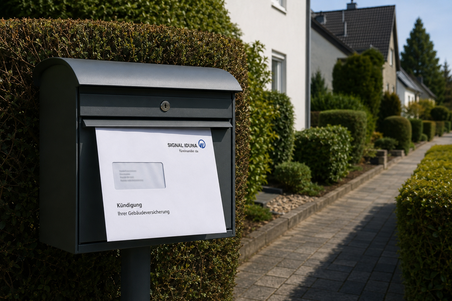 Wohngebäudeversicherung nach Kündigung Signal Iduna