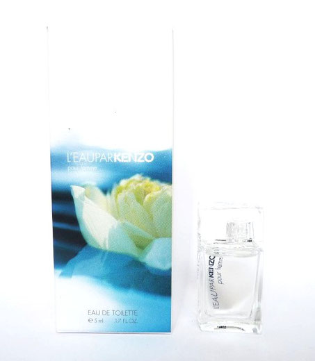 2007  - L'EAU PAR KENZO : EAU DE TOILETTE POUR FEMME 5 ML - MINIATURE IDENTIQUE A LA PRECEDENTE