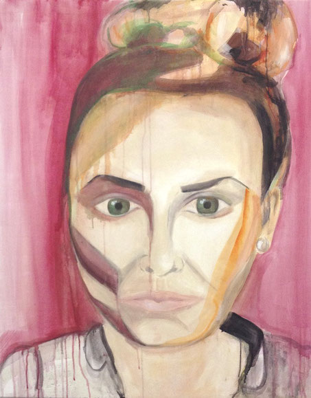 Ursula,  2014 (100x 70cm, acrylic on canvas)