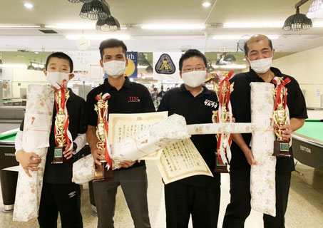 大会ベスト4 Photo : 2021 JPBA