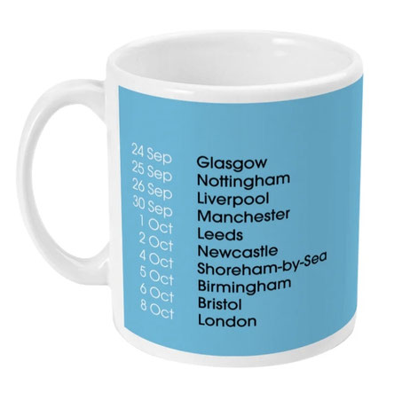 Mug (with Tour dates)