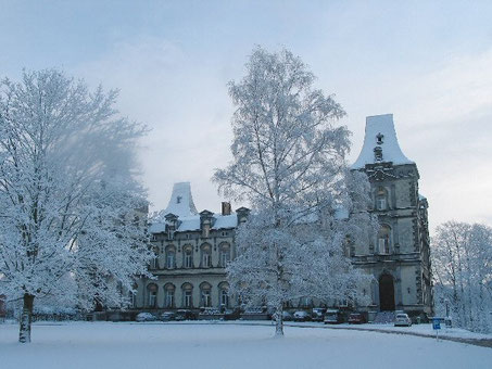 Le second château d'Argenteuil, reconstruit par l'architecte Cluysenaer,