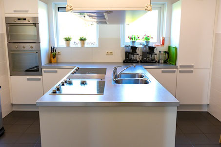 Groot vakantiehuis Drenthe - De Oosterweide - moderne keuken