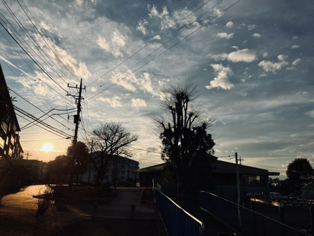 ご本人のご自宅付近。長年暮らしてきた場所に立ち寄りました。