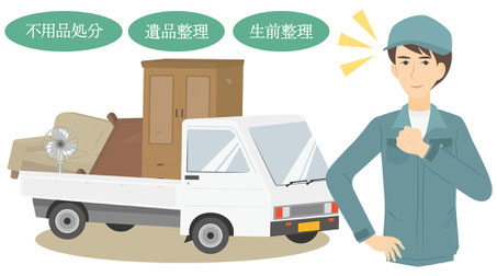 赤帽神戸　引越し片付け丸ごととサービス