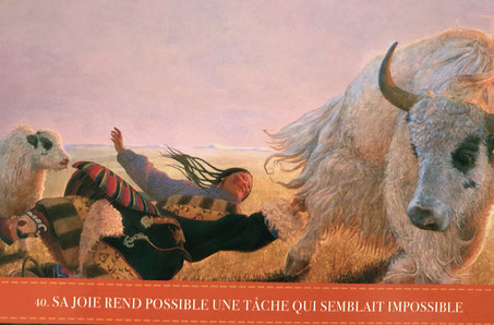 Sa joie rend possible une tâche qui semblait impossible