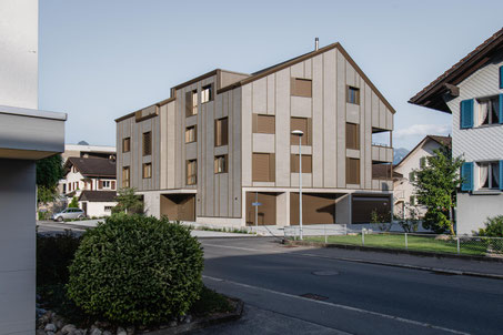 Starkl Vieli Architekten Mehrfamilienhaus Stansstad