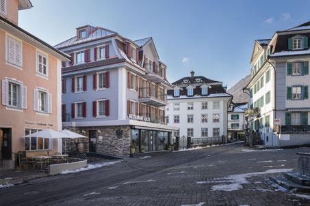 Starkl Vieli Architekten Restaurant Adler Gersau