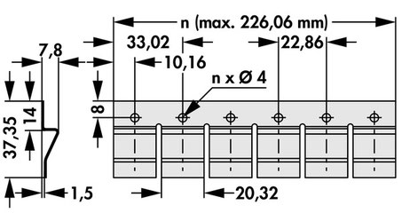 THFM20  1連 - 10連  Fischer Elektronik トランジスタ固定用スプリング（TO247, TO264用）