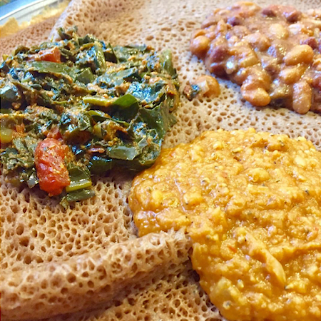 ethiopian injera dish from talking drums