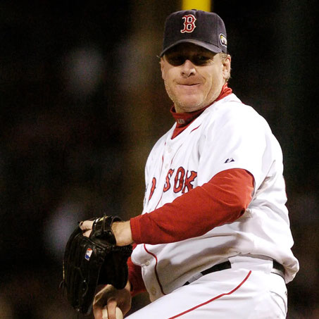 Nella foto Curt Schilling (Focus On Sport/Getty Images)