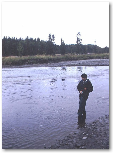 Kasilof River Alaska King Salmon