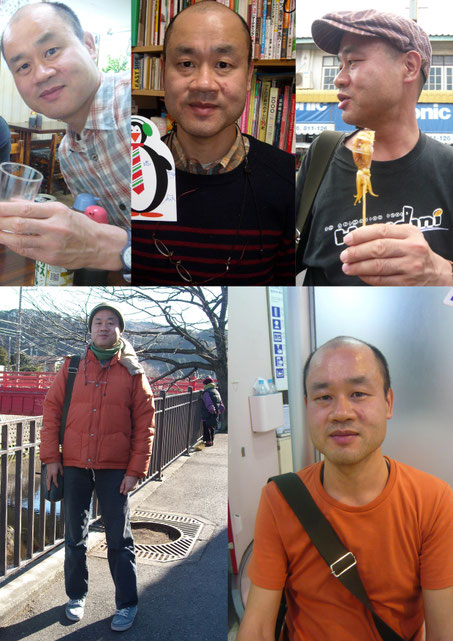 東京タワー似顔絵 チームタワーズ 写真から似顔絵 見本