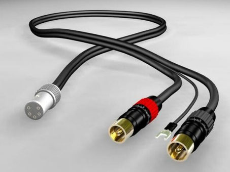 The important link: dedicated versions of phono interconnect cables guarantee optimal performance with any tonarm - cartridge - preamplifier combination.