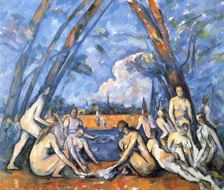 Paul Cézanne. Die großen Badenden, 1898 - 1905