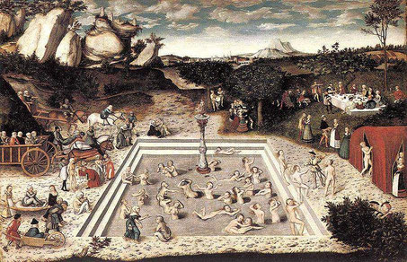  Der Traum vom Jungbrunnen. Lucas Cranach, 1546