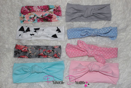 Jersey Schleifen Haarband für Babys