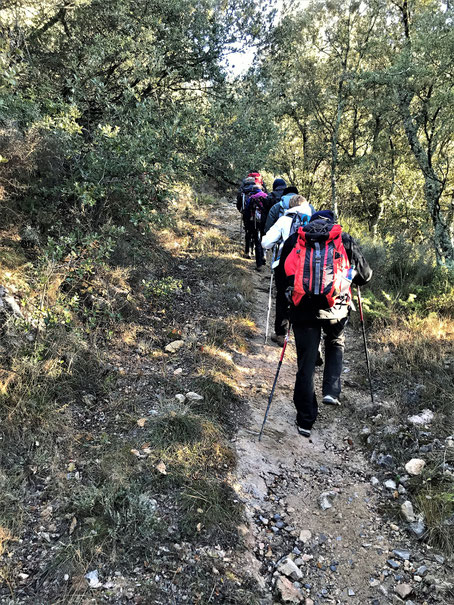 Rando découverte de Randos Canétoises à Montbolo le 19 décembre 2017
