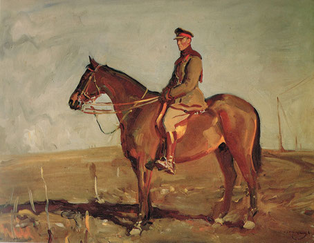 Alfred Munnings 'Major-Genera; The Rt Hon J.E.B. Seely' (Canada War Museum)