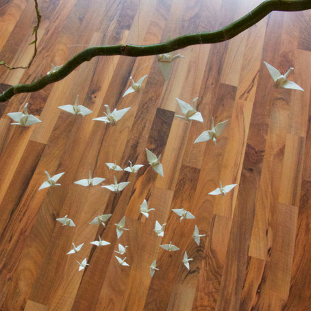 Origami Kranich 7 Cm