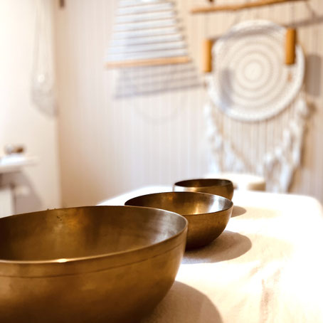 Klangschalenmassage mit Klangschalen in Jesteburg Lüllau
