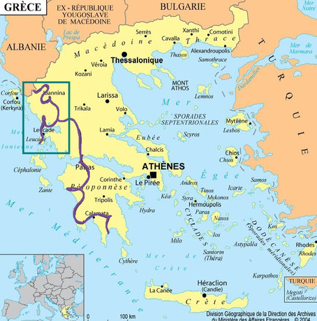 carte Grèce bigousteppes balkans tour