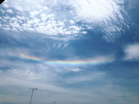 先日5月11日の環天頂アーク・美しかった