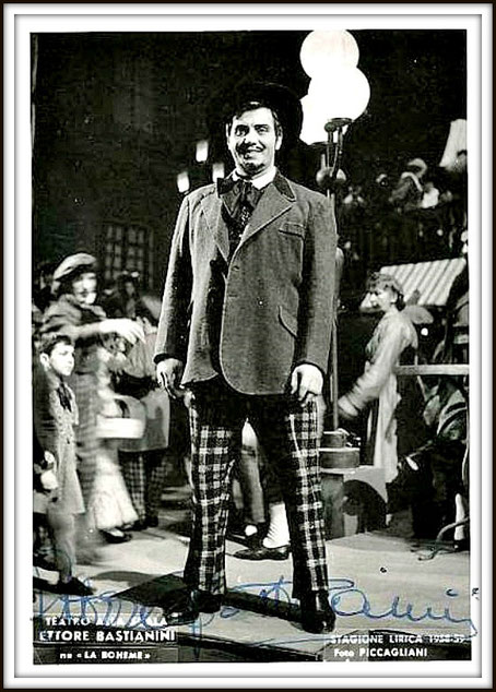 Marcello - LA BOHÈME - Milano Teatro alla Scala 10.1.1959