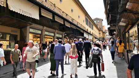 Florenz Reiseblog Tipps: Goldschmuck kaufen auf der Ponte Vecchio
