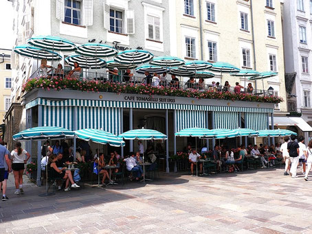 Auf den Spuren von Mozart in Salzburg: Café Tomaselli