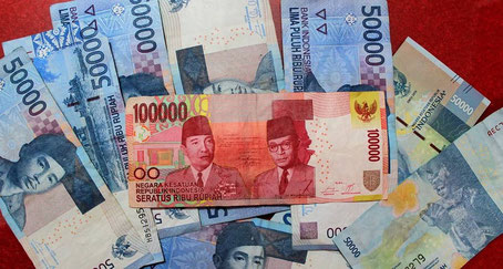 Trinkgeld Bali & Indonesien: Nicht erschrecken vor den vielen Nullen...