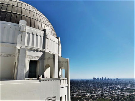 Los Angeles Sehenswürdigkeiten: Blick vom Griffith Park auf die Metropole