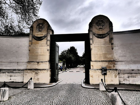 Paris Friedhof Père Lachaise: Haupteingang Philippe Auguste