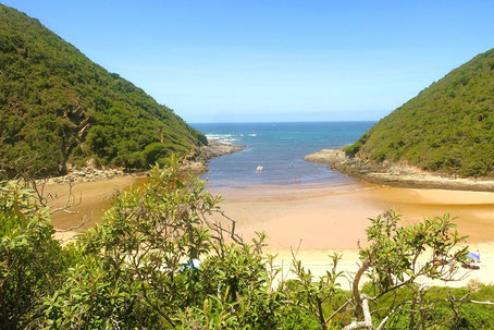 Tsitsikamma Nationalpark Sehenswürdigkeiten: Bucht von Nature's Valley 