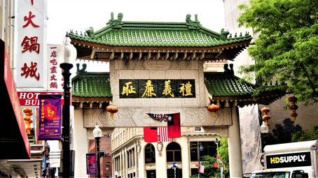 Boston Sehenswürdigkeiten: Eingang ins Chinatown