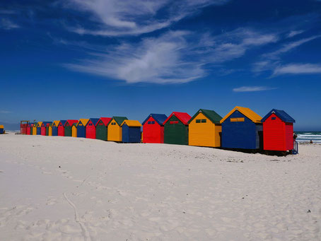 Kap Halbinsel Sehenswürdigkeiten: Muizenberg Beach