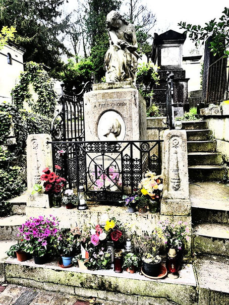 Paris Friedhof Père Lachaise: Grab von Frédéric Chopin