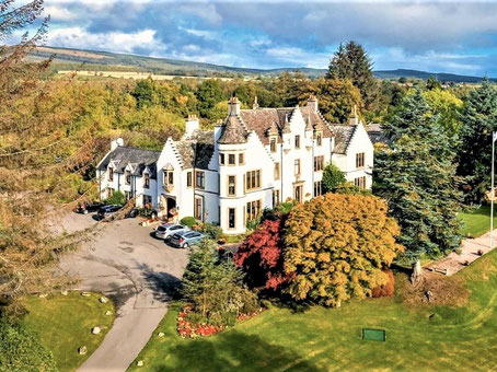 Schottland Schloss Hotels: Kincraig Castle im Norden der Highlands