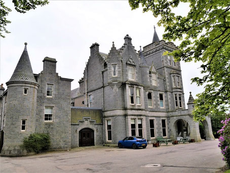 Schottland Schloss Hotel übernachten: Ardoe House in Aberdeen