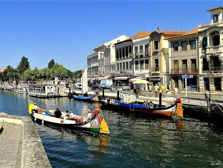 Portugal Urlaubsorte: Aveiro, Venedig auf portugiesisch