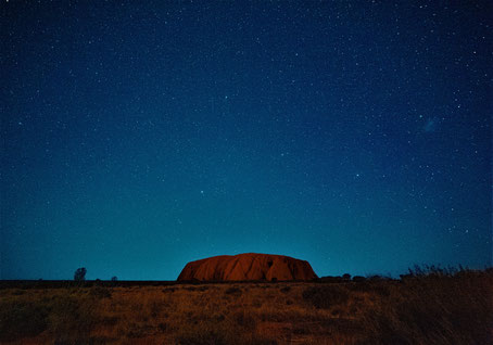 Australien Uluru /  Ayers Rock Reise: Sternenhimmel über dem Outback